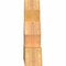 Ekena Millwork Richland Rough Sawn Timber Gable Bracket, Western Red Cedar, 36"W x 24"H x 6"D x 6"F, 16/12 Pitch GBW036X24X0606RIC00RWR - alternate 3